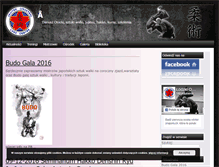 Tablet Screenshot of jujitsu-lodz.pl